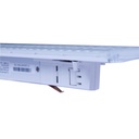2 Kit Faro Led Lineare Da Binario Trifase 1,5M 50W Neutro 4000K Angolo 60 Gradi Colore Bianco Con Interruttore DIP