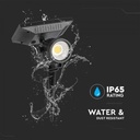 Faretto LED da Giardino con Picchetto Colore Nero Con Pannello Solare 2W 4000K IP65 SKU-6661