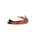 10 Pezzi Micro Mini Lampada Led Con Filo 6V Smd 3528 Colore Rosso Luci Spia Per Moto Epoca