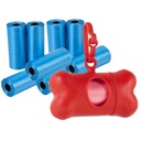 Dispenser Colorati a Forma di Osso Porta Sacchetti per Cani Con 15 Sacchetti Inclusi