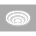 Lampadario LED con Montaggio a Plafone Rotonda Tripli Anelli Diametro 600mm 400mm 200mm 3000K 85W Dimmerabile Triac Dimmer SKU-3910