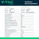 Batteria di Accumulo Per Fotovoltaico, Litio-Ferro-Fosfato LiFePO4, BMS Integrato CEI 0-21, Garanzia 10 Anni (14.33KWh 51.2V 280Ah IP65)