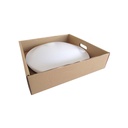 Plafoniera Led Da Soffitto CCT 40W Dimmerabile Bicolore Cambia Colorazione Bianco Caldo e Freddo Con Telecomando 490mm