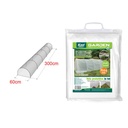 Telo Antighiaccio Protettivo in Plastica Elevata Stabilità e Resistenza alla Deformazione con Anelli in Ferro 300x60x45cm