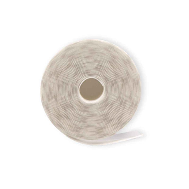 Paraspifferi Guarnizione Adesiva per Porte 3 Metri x 25mm Isolante Termico e Antispiffero Colore Bianco
