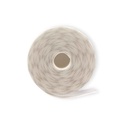Paraspifferi Guarnizione Adesiva per Porte 3 Metri x 25mm Isolante Termico e Antispiffero Colore Bianco