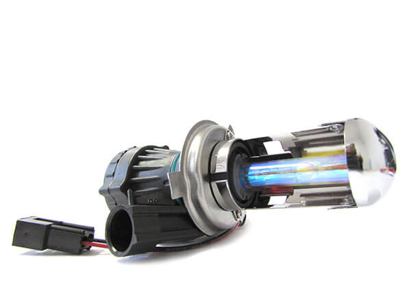Lampada Hid Xenon H4 H/L Bixenon 35W 3000K Colore Giallo Arancione(Solo Lampada)