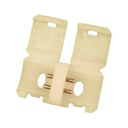 Set di 3 Connettori per Striscia LED 8mm Accessori di Collegamento Rapido Colore Bianco