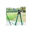 8 Pezzi Raccordi Connettori Traliccio Per Bastone Supporto Piante Snodabile 180° 11mm