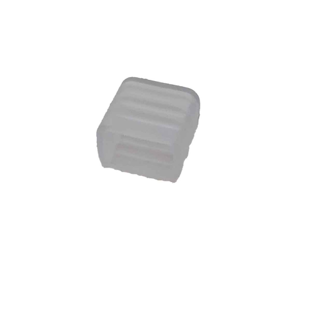 Set di 5 Tappi per Striscia LED 8mm Accessori di Chiusura Colore Bianco Accessori per Protezione e Finitura
