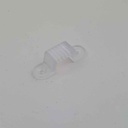 Set di 22 Clip per Striscia LED 8mm Accessori di Montaggio Colore Bianco Facili da Installare