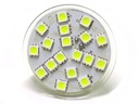 Lampada LED Dicroica MR16 GU5.3 4W Bianco Freddo 12V DC/AC 24 SMD 5050