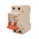 MCB Interruttore Magnetotermico Automatico Curva C 2P 2M 6000A C40A AC 400V IP20 IEC60898-1