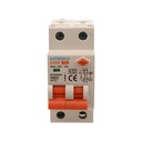 RCBO Interruttore Magnetotermico Differenziale Tipo AC Curva C 1P+N 2M 6000A 30mA C6A AC 230V IP20 IEC61009-1