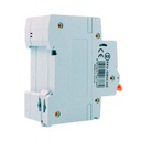 MeanWell RCBO Interruttore Magnetotermico Differenziale Tipo AC Curva C 1P+N 2M 6000A 30mA C6A AC 230V IP20 IEC61009-1