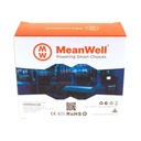 MeanWell RCBO Interruttore Magnetotermico Differenziale Tipo AC Curva C 1P+N 2M 6000A 30mA C10A AC 230V IP20 IEC61009-1