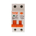 MeanWell RCBO Interruttore Magnetotermico Differenziale Tipo AC Curva C 1P+N 2M 6000A 30mA C20A AC 230V IP20 IEC61009-1
