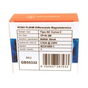 MeanWell RCBO Interruttore Magnetotermico Differenziale Tipo AC Curva C 1P+N 2M 6000A 30mA C32A AC 230V IP20 IEC61009-1