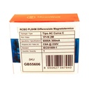 MeanWell RCBO Interruttore Magnetotermico Differenziale Tipo AC Curva C 1P+N 2M 6000A 300mA C6A AC 230V IP20 IEC61009-1