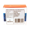 MeanWell RCBO Interruttore Magnetotermico Differenziale Tipo AC Curva C 1P+N 2M 6000A 300mA C10A AC 230V IP20 IEC61009-1
