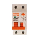 MeanWell RCBO Interruttore Magnetotermico Differenziale Tipo AC Curva C 1P+N 2M 6000A 300mA C25A AC 230V IP20 IEC61009-1