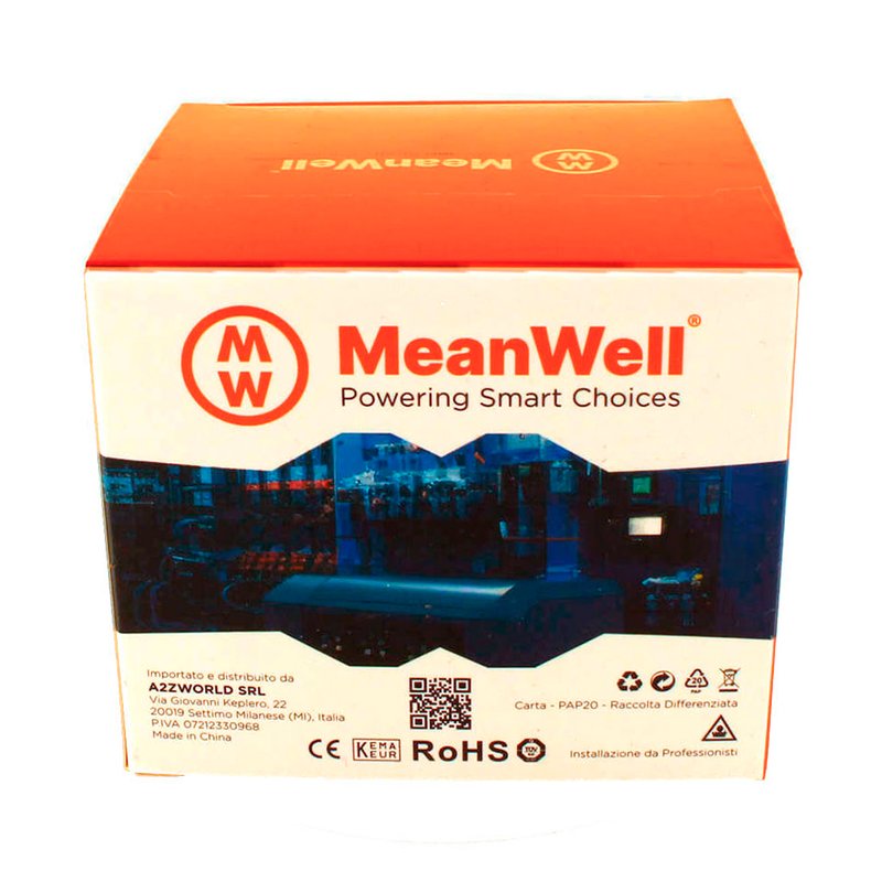 MeanWell RCBO Interruttore Magnetotermico Differenziale Tipo AC Curva C 3P+N 4M 6000A 30mA C10A AC 400V IP20 IEC61009-1