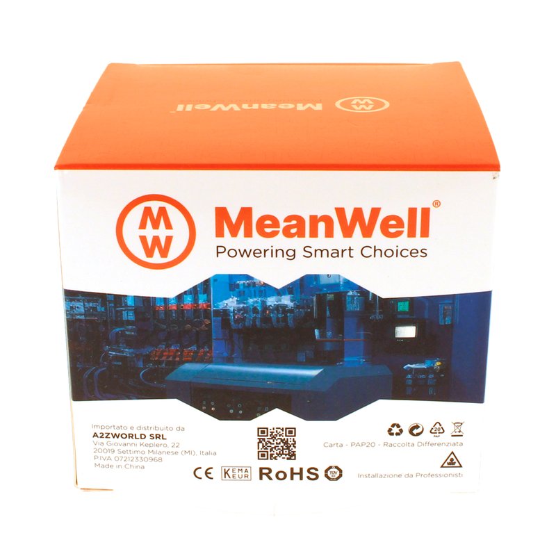 MeanWell RCBO Interruttore Magnetotermico Differenziale Tipo AC Curva C 3P+N 4M 6000A 30mA C16A AC 400V IP20 IEC61009-1