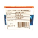 MeanWell RCBO Interruttore Magnetotermico Differenziale Tipo AC Curva C 1P+N 1M 6000A 30mA C10A AC 230V IP20 IEC61009-1
