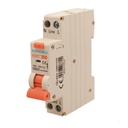 RCBO Interruttore Magnetotermico Differenziale Tipo AC Curva C 1P+N 1M 6000A 30mA C25A AC 230V IP20 IEC61009-1 PL8HT