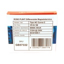 MeanWell RCBO Interruttore Magnetotermico Differenziale Tipo AC Curva C 1P+N 1M 6000A 30mA C32A AC 230V IP20 IEC61009-1