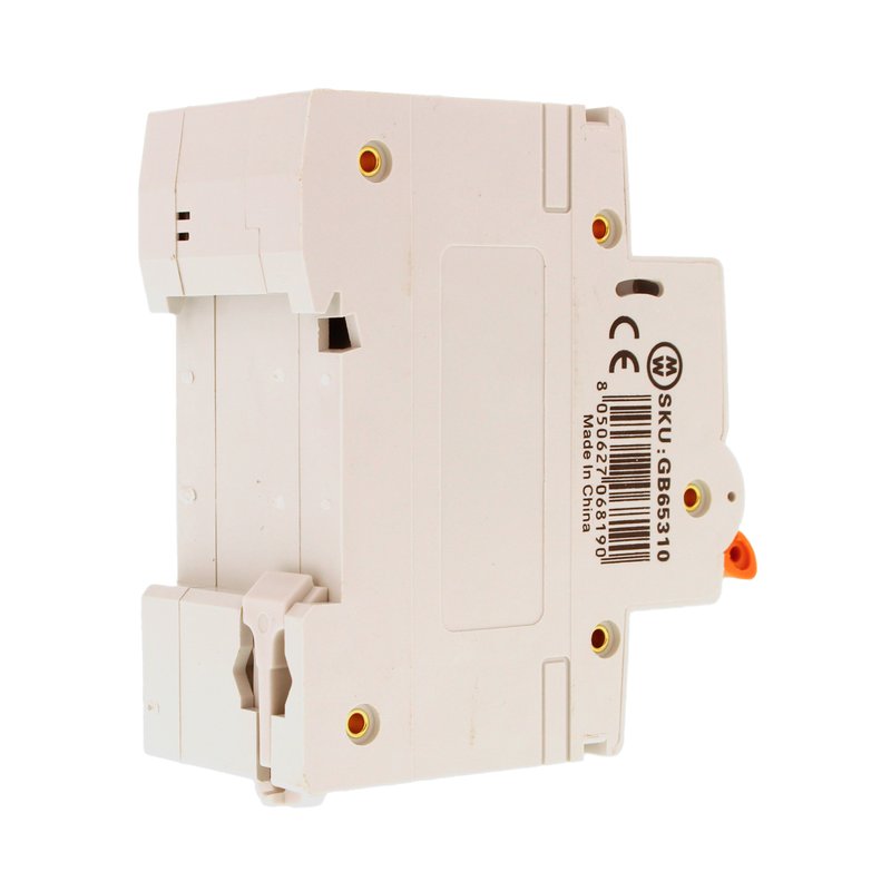 MeanWell RCBO Interruttore Magnetotermico Differenziale Tipo A Curva C 1P+N 2M 6000A 30mA C10A AC 230V IP20 IEC61009-1