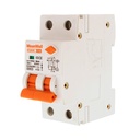 MeanWell RCBO Interruttore Magnetotermico Differenziale Tipo A Curva C 1P+N 2M 6000A 30mA C16A AC 230V IP20 IEC61009-1