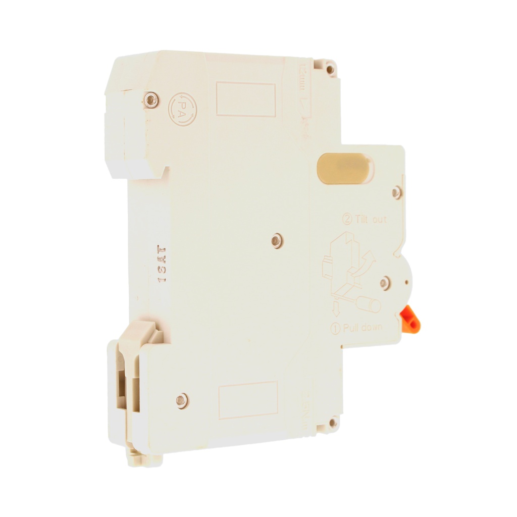 RCBO Interruttore Magnetotermico Differenziale Tipo A Curva C 1P+N 1M 6000A 30mA C16A AC 230V IP20 IEC61009-1