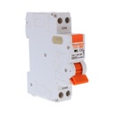 MeanWell RCBO Interruttore Magnetotermico Differenziale Tipo A Curva C 1P+N 1M 6000A 30mA C20A AC 230V IP20 IEC61009-1