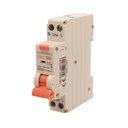 RCBO Interruttore Magnetotermico Differenziale Tipo A Curva C 1P+N 1M 6000A 30mA C32A AC 230V IP20 IEC61009-1 PL8HT GB57332