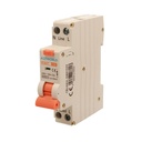 RCBO Interruttore Magnetotermico Differenziale Tipo A Curva C 1P+N 1M 6000A 30mA C32A AC 230V IP20 IEC61009-1 PL8HT GB57332