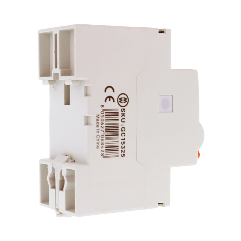 MeanWell RCCB Interruttore Differenziale Puro Tipo A 1P+N 2M 6000A 30mA 25A AC 230V IP20 IEC61008-1