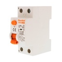 MeanWell RCCB Interruttore Differenziale Puro Tipo A 1P+N 2M 6000A 30mA 63A AC 230V IP20 IEC61008-1