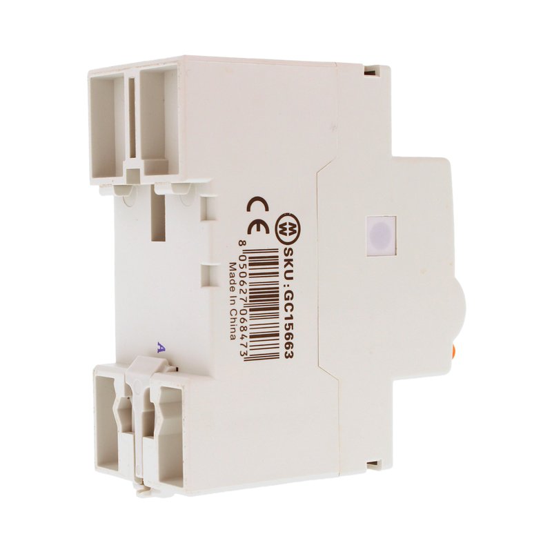 MeanWell RCCB Interruttore Differenziale Puro Tipo A 1P+N 2M 6000A 300mA 63A AC 230V IP20 IEC61008-1