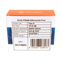 MeanWell RCCB Interruttore Differenziale Puro Tipo A 1P+N 2M 6000A 300mA 63A AC 230V IP20 IEC61008-1
