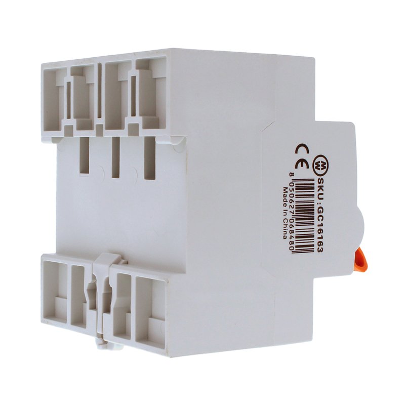 MeanWell RCCB Interruttore Differenziale Puro Tipo A 3P+N 4M 10000A 30mA 63A AC 400V IP20 IEC61008-1