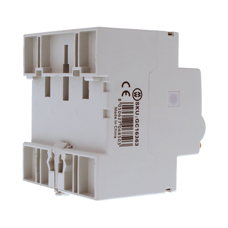 MeanWell RCCB Interruttore Differenziale Puro Tipo A 3P+N 4M 6000A 30mA 63A AC 400V IP20 IEC61008-1