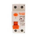 MeanWell RCCB Interruttore Differenziale Puro Tipo AC 1P+N 2M 10000A 30mA 25A AC 230V IP20 IEC61008-1