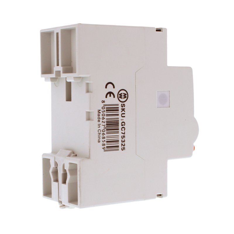 MeanWell RCCB Interruttore Differenziale Puro Tipo AC 1P+N 2M 6000A 30mA 25A AC 230V IP20 IEC61008-1