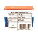 MeanWell RCCB Interruttore Differenziale Puro Tipo AC 1P+N 2M 6000A 30mA 40A AC 230V IP20 IEC61008-1