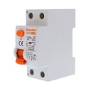 MeanWell RCCB Interruttore Differenziale Puro Tipo AC 1P+N 2M 6000A 30mA 63A AC 230V IP20 IEC61008-1