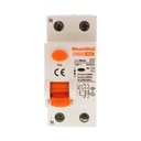 MeanWell RCCB Interruttore Differenziale Puro Tipo AC 1P+N 2M 6000A 300mA 40A AC 230V IP20 IEC61008-1
