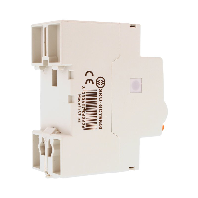 MeanWell RCCB Interruttore Differenziale Puro Tipo AC 1P+N 2M 6000A 300mA 40A AC 230V IP20 IEC61008-1
