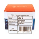MeanWell RCCB Interruttore Differenziale Puro Tipo AC 3P+N 4M 6000A 30mA 63A AC 400V IP20 IEC61008-1