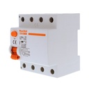 MeanWell RCCB Interruttore Differenziale Puro Tipo AC 3P+N 4M 6000A 300mA 63A AC 400V IP20 IEC61008-1